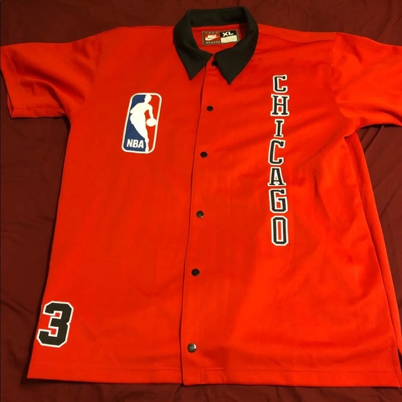 jordan button down jersey
